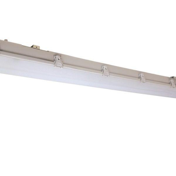 Product image for RAB LFX4-LED40-B-4K-GRY-DIM FIXTURE LED 40W 120V DIM VAPOURPROOF