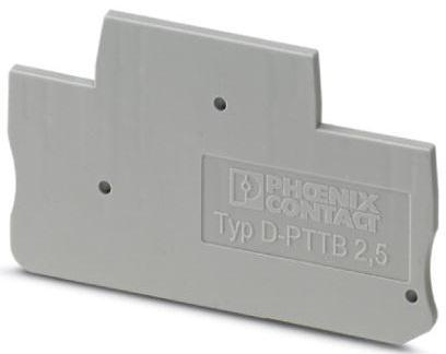 Product image for PHOENIX 3211634 END COVER D-PTTB 2 5