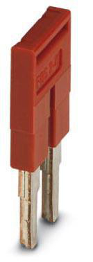 Product image for PHOENIX 3030336 FBS 2-6 CROSS CONNECTOR JUMPER 6.2MM 2P RED NON STOCK ITEM - RETURNS REQ RGA#
