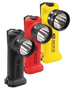 Product image for Flashlight LED right angle Div1 AA nylon