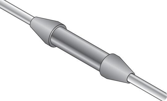 Product image for Splice cupro-nickel barrel with SS end cones for 0.402" cables