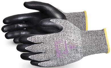 Gants - Résistants aux coupures - Gant supérieur TenActiv Mousse haute  performance Revêtement en nitrile Filament composite Pouce renforcé en