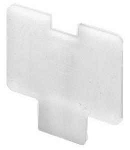 Product image for Barrier end for open construction terminal block gold 0.07x1.5x1.39"