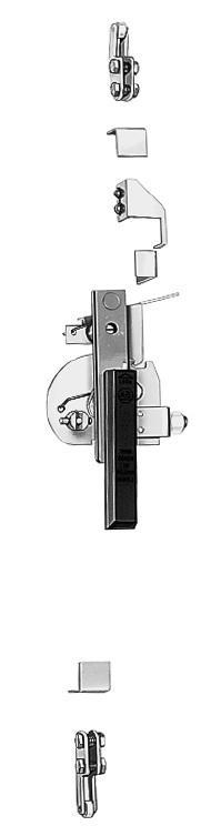 Product image for Kit door hardware top and side type 12