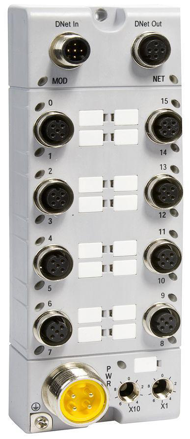 Product image for Block DeviceNet 16 self-configuring points M18 mini connector 24VDC