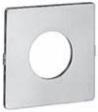 Product image for Plate legend blank with bezel silver for 194L-A6 series 10/pk