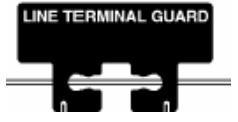 Product image for Guard line terminal NEMA-0-3 208-600V