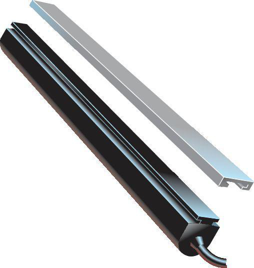Product image for Profile 1610N straight entry 3m & series exit 6 kO cable 840mm