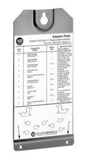 Product image for Plate adapter for 509 starters