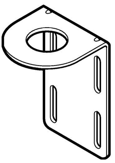 Product image for Mounting bracket right angle ss 360.. rotation