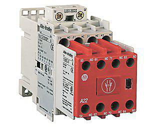 Product image for Relay safety control 8pole 6NO2NC electronic with diode 24VDC