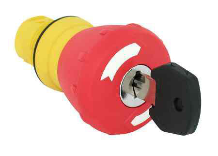 Product image for 22mm Twist To Release E-Stop 800F PB