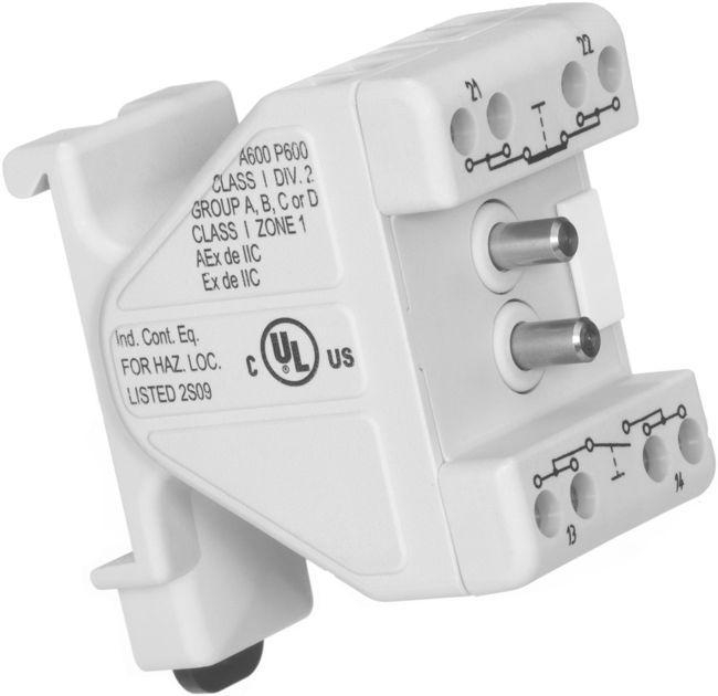Product image for Panel back 2NO base mount screw termination