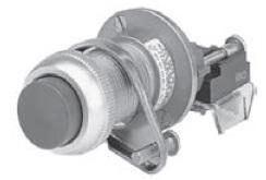Product image for Pushbutton 2NC standard barrel extended head yellow