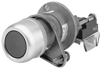 Product image for Pushbutton 1NO-1NC long barrel flush head blue