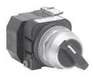 Product image for Switch selector 2NO maintained knob KB6-cam 240V green