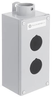 Product image for Enclosure pushbutton 6-operator open cover