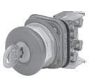 Product image for Pushbutton cylinder lock-IN dead bolt B mushroom head E109-key red
