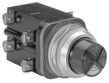 Product image for Light pilot cluster LED 4-unit 24VAC/DC 2-amber & 1-green