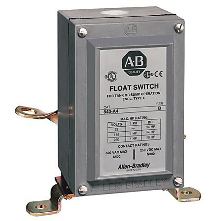Product image for Float switch style A tank operated 2-pole 230v