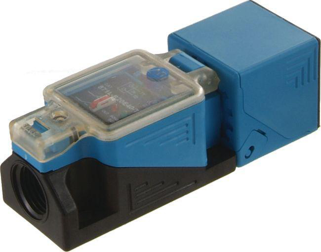 Product image for ABRA 871L-B40E40-T2 PROXIMITY SENSOR, 2-WIRE AC/DC, 40MM HEAD SIZE, 40MM SENSING DISTANCE, UNSHIELDED, N.O. OR N.C. SELECTABLE OUTPUT, CONDUIT:.5 INCH NPT THREADS