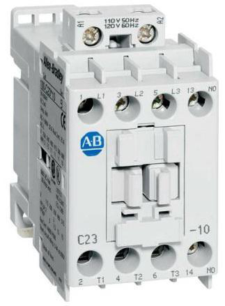 Product image for Contactor IEC 1NO 3-pole 25HP 30A 12VDC electronic