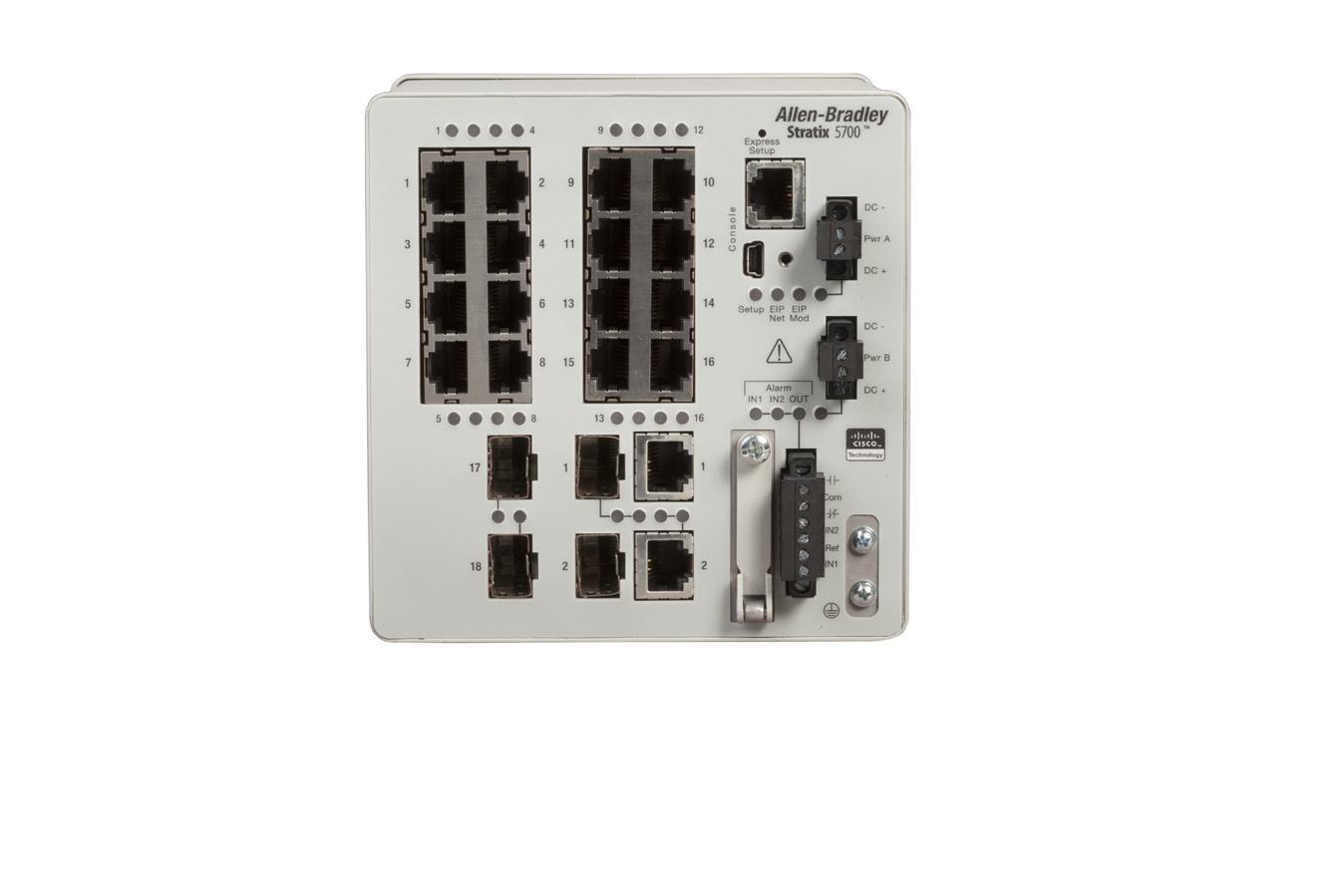 Product image for ABRA 1783-BMS20CGP SWITCH 20PORT MANAGED STRATIX5700