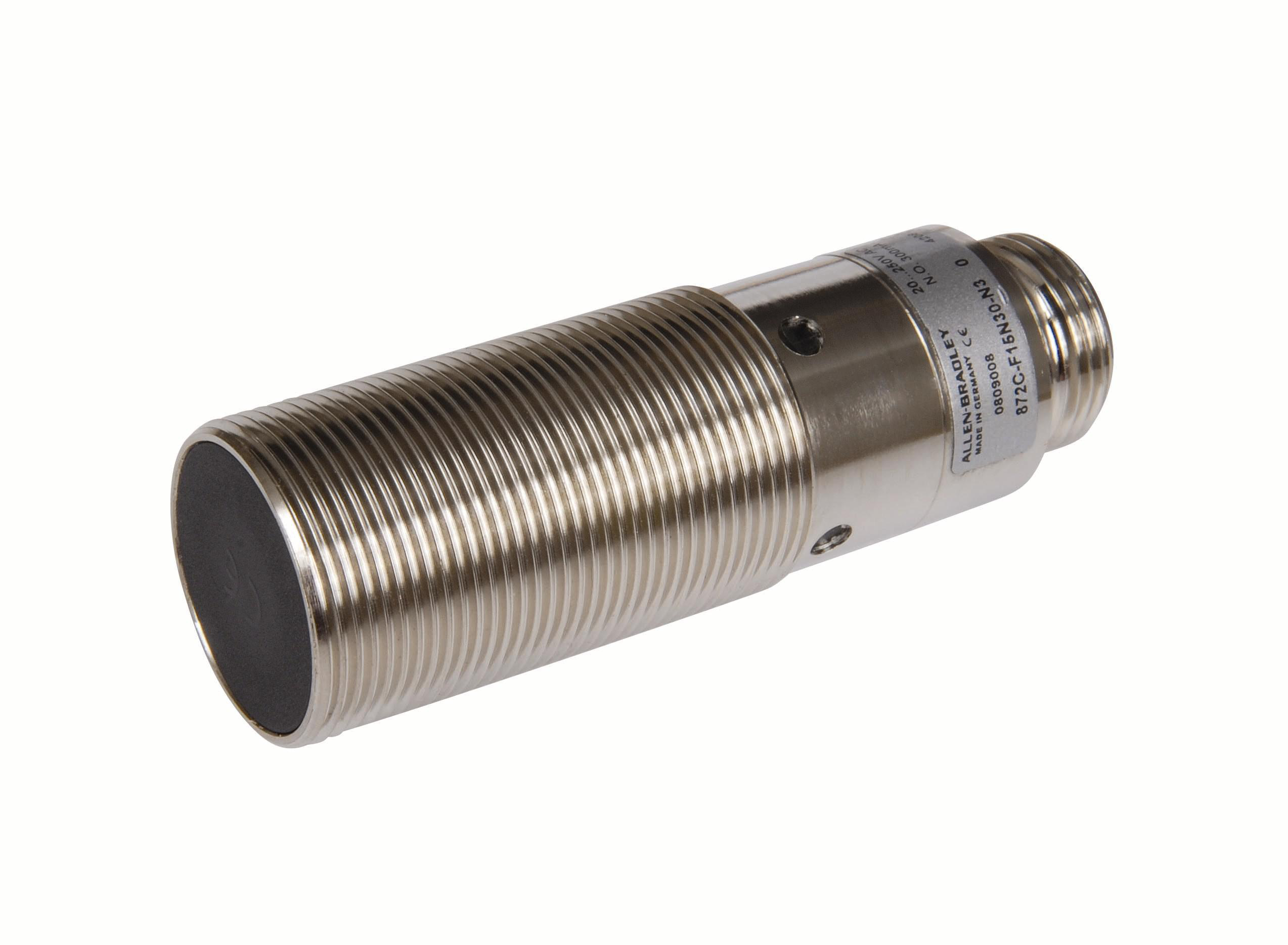 Product image for ABRA 872C-G30N30-N3 SENSOR PROXIMITY INDUCTIVE NICKEL BRASS 30MM DIAMETER
