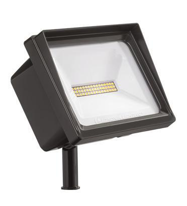 Product image for QTE, LED, Package 3, 5000K , 120V, Yoke/trunnion mount, Dark bronze finish