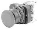 Product image for Pushbutton 1NO twist to release head