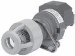 Product image for Pushbutton transformer long barrel LED 120VAC multi-colour