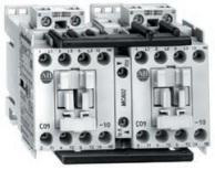 Product image for Contactor reversing IEC 1NO-1NC 3-pole 25HP 30A 24VDC