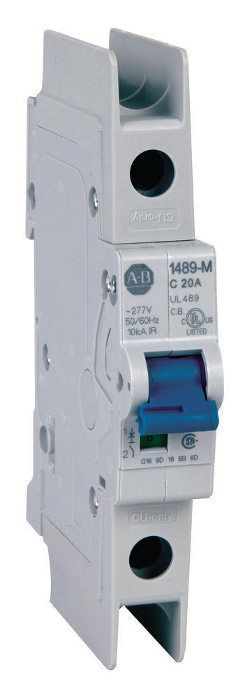 Product image for ABRA 1489-M1C100 BREAKER 10A CIRC MINIATURE UL489