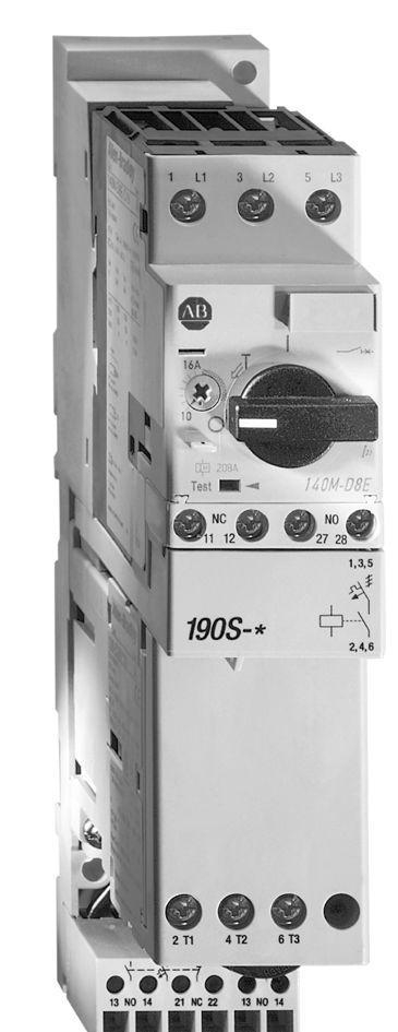 Product image for Starter DOL open 1NO 6.3-10A 24VDC electronic