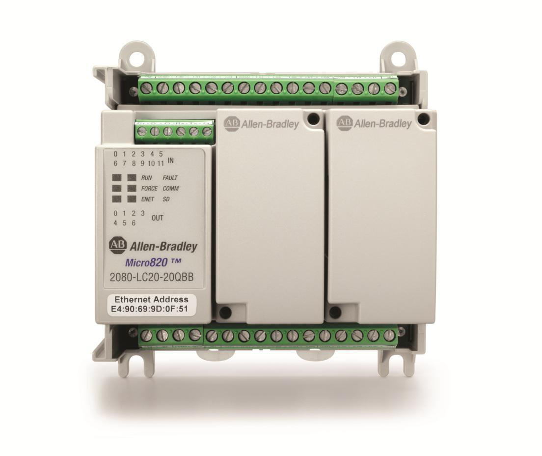 Product image for ABRA 2080-LC10-12AWA MICRO810 12 I/O SMART RELAY CONTROLLER