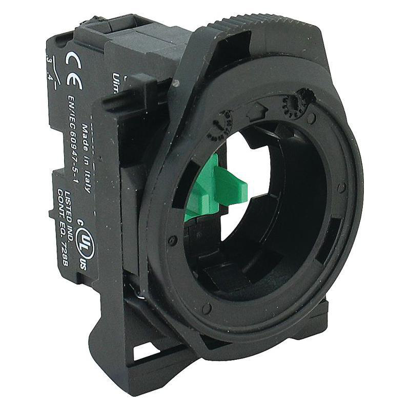 Product image for Contact block metal latch screw termination 2NO-1NC low voltage