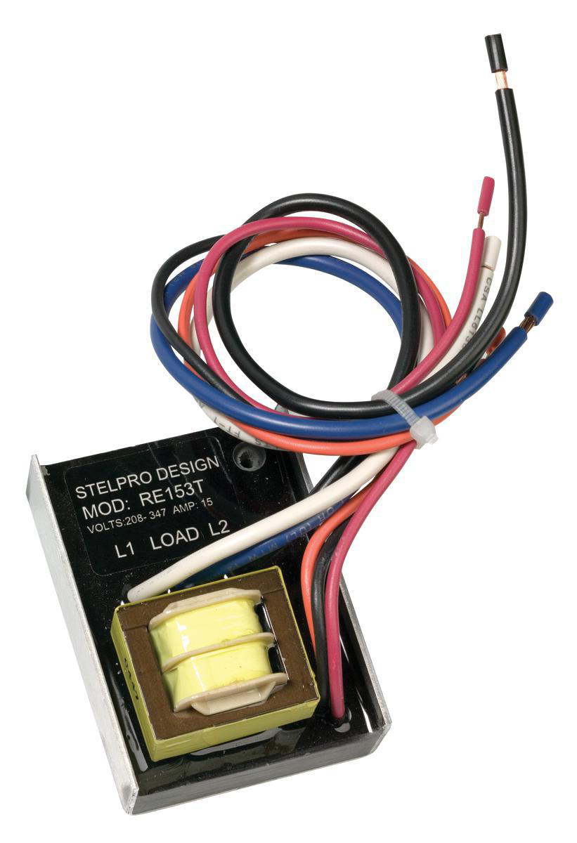 STELPRO BRE153T FACTORY INSTALLED RELAY COMPLETE WITH TRANSFORMER TRANS 208-347V 15A