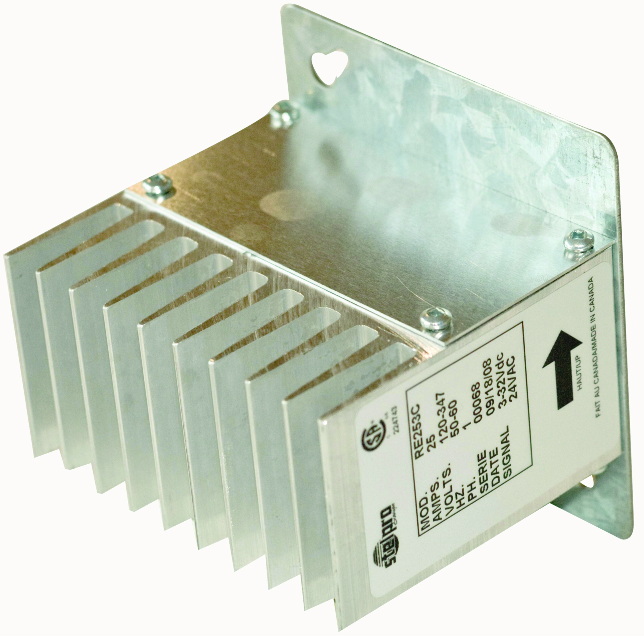 Product image for LV electro relay 15A 208/347 V