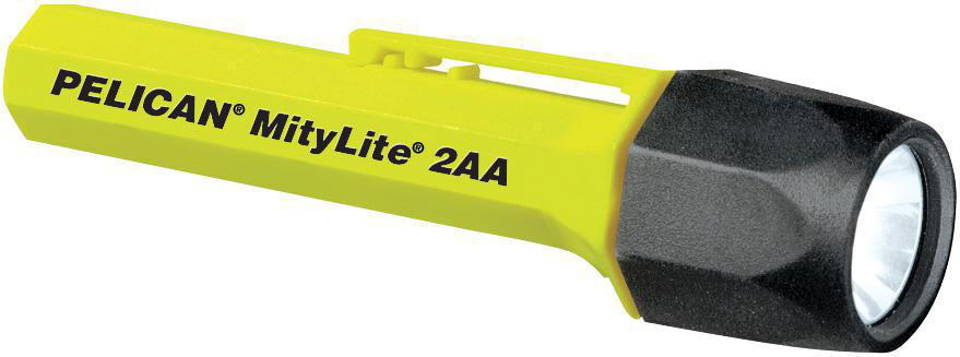 Product image for Flashlight MITYLITE 2300 Xenon 2AA 3V yellow