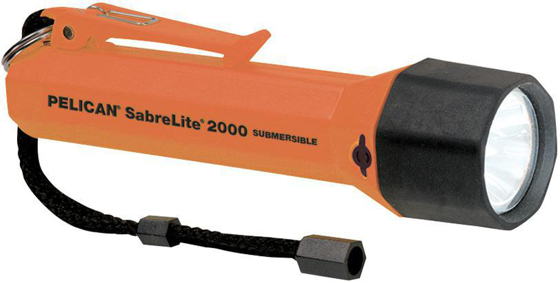 Product image for Flashlight SABRELITE 2000 Xenon 3C 4.5V orange