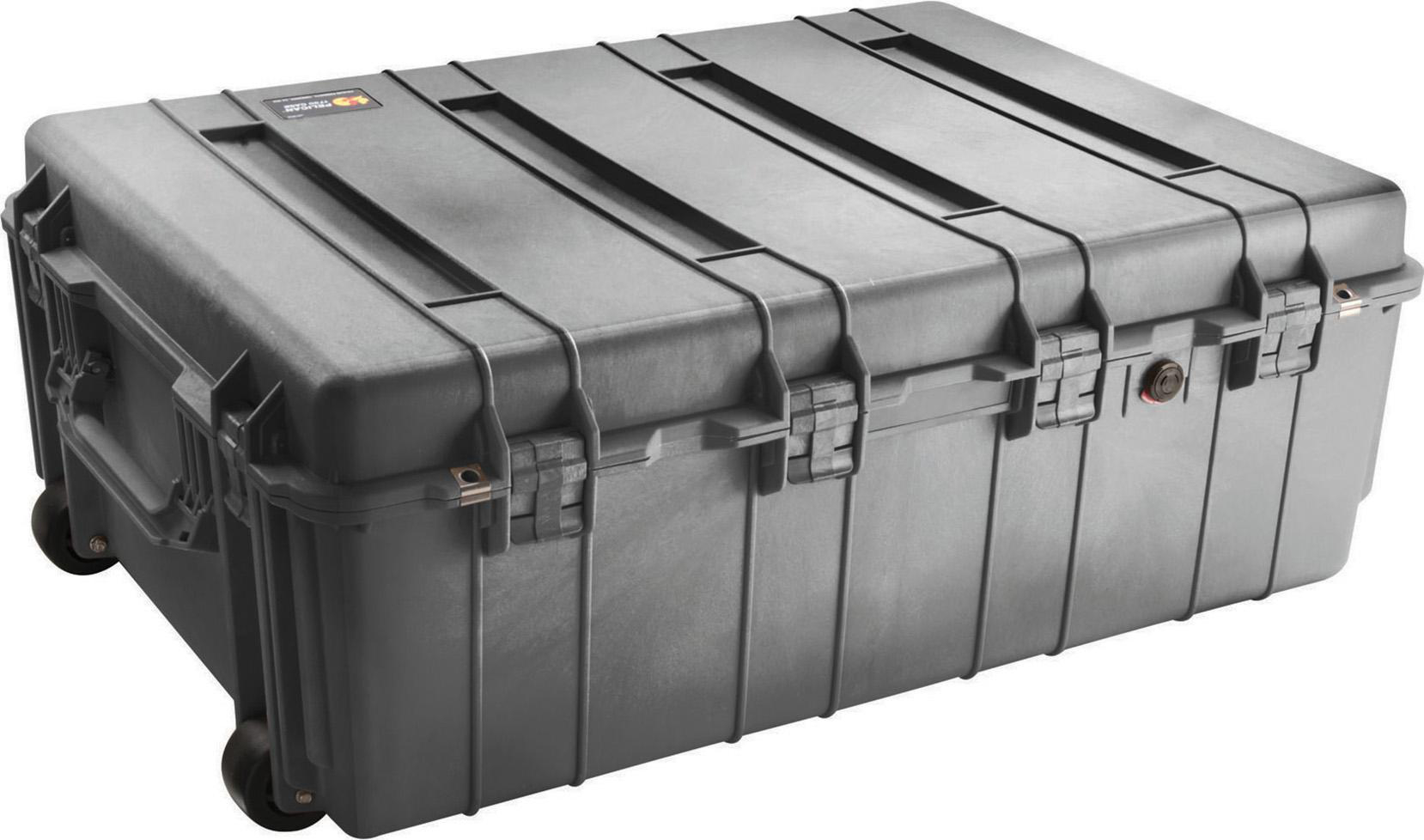 Product image for Case transport w/foam and wheels black 37.5x27.13x14.37"