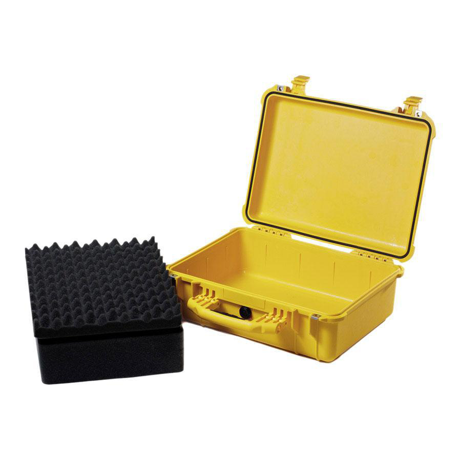 Product image for Case crush/dust proof w/foam yellow 19.78x15.77x7.41"