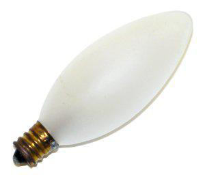 Product image for Lamp B9.5 25W 130V E12 frosted