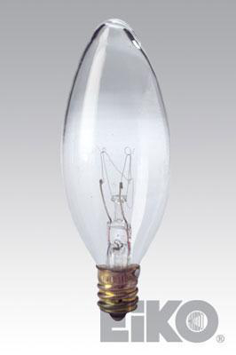 Product image for Lamp B9.5 25W 130V E12 clear