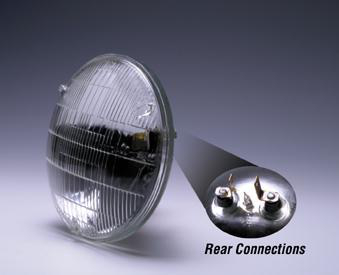 Product image for Lamp vehicle PAR46 50W 12.8V 2 Contact Lugs