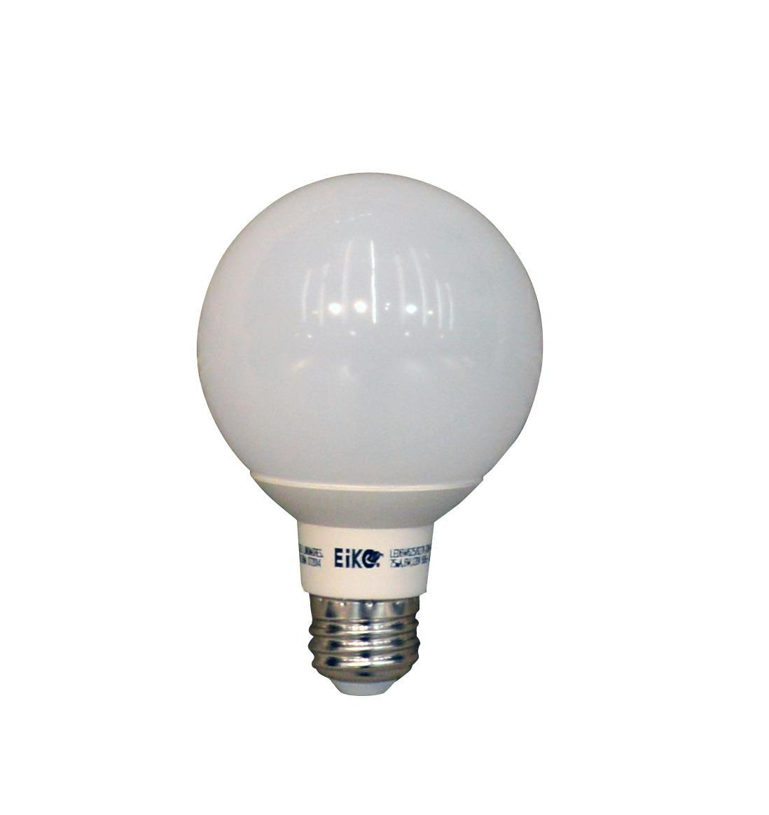 Product image for Lamp LED G25 6W E26 120V 3000K 450 lumens 230 deg dimmable