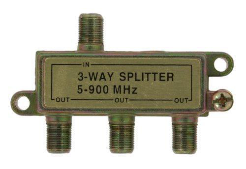 Product image for Splitter 3-way 75ohm f-connector