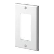 Product image for Wall plate str thrmplst nylon 1G almond Decora