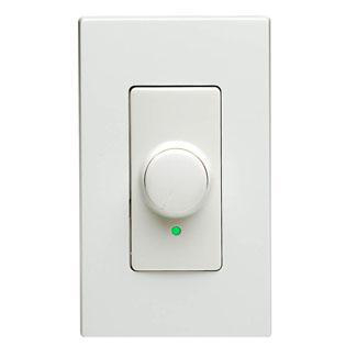 Product image for Dimmer rotary IllumaTech 1P 3way 120V 600W white