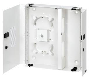Product image for Enclosure CPC 2-door steel 24-termination 15x3.4x16"